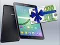 Nutzer knnen sich durch den Kauf eines Galaxy Tab S2 Tablets fr 100-Euro-Cashback qualifizieren