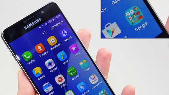 Android und Apps auf dem Samsung Galaxy A3 (2016)