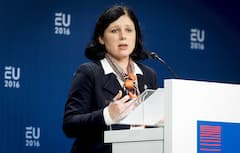 EU-Kommissarin Vera Jourov
