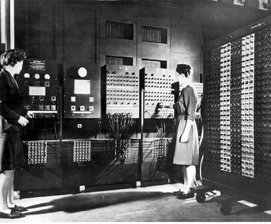 Der ENIAC wurde berwiegend von Frauen programmiert