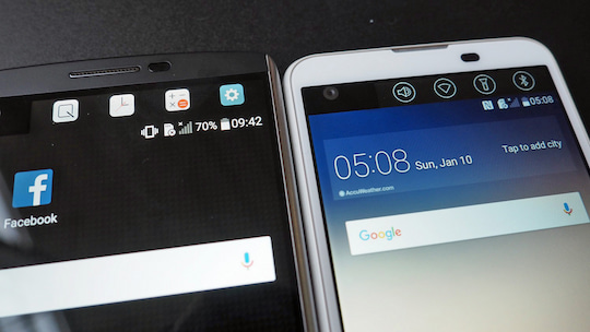 LG X screen im Hands-On: Gnstiges Handy mit zweitem Display