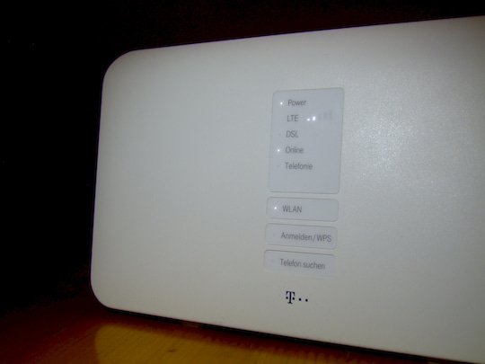 Hybrid-Router in Betrieb