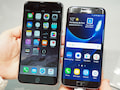 Samsung Galaxy S7 Edge und Apple iPhone 6S Plus im Design-Vergleich