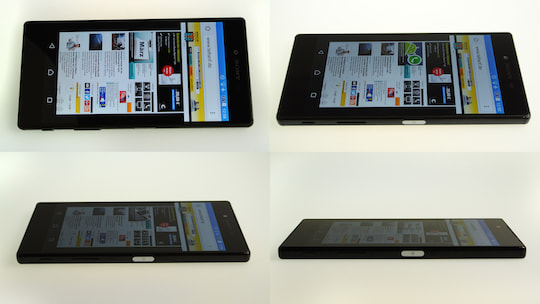 Blickwinkelstabilitt des Sony Xperia Z5 Premium im Test