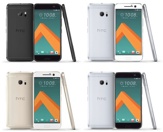 Mgliche Render-Bilder zum HTC 10