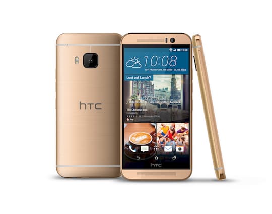 HTC One M9 Prime Camera Edition in Gold on Gold