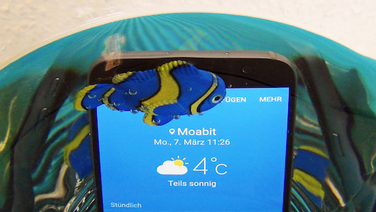 Samsung Galaxy S7 im Wasser-Test: Tauchgang im Video