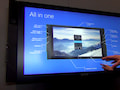 Surface Hub: 55-Zoll-Tablet ist an Wandhalterung befestigt
