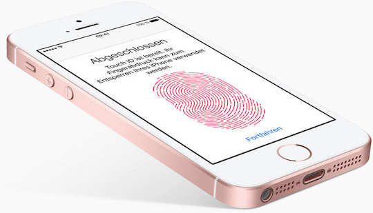 Apple iPhone SE - Touch ID und Fingerabdruckscanner