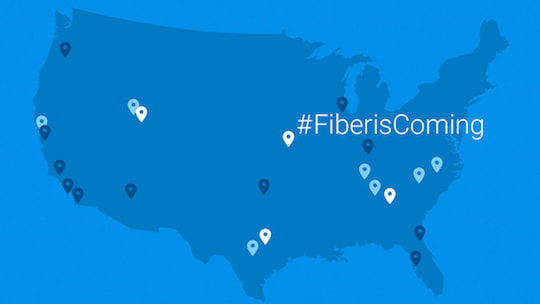 Google Fiber wird in den USA ausgebaut