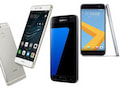 HTC 10, Huawei P9 und Samsung Galaxy S7 im Specs-Vergleich