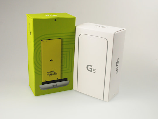 LG G5 im Unboxing: Das Smartphone mit Modul