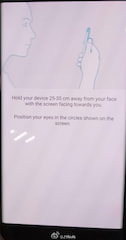 Einrichtung des Iris-Scanners beim Galaxy Note 7