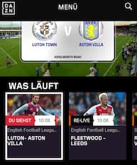 Android-App des neuen Sportportals