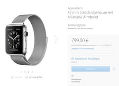 Erste Apple-Watch-Modelle ausverkauft