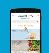 Prime Now: Shopping-Angebot von Amazon lsst sich nur mit dem Smartphone nutzen