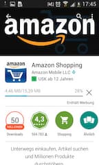 Android-App von Amazon wird auf aktuelle Version gehoben