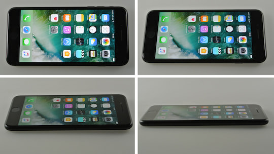 Apple iPhone 7 Plus im Display-Test - die Blickwinkelstabilitt
