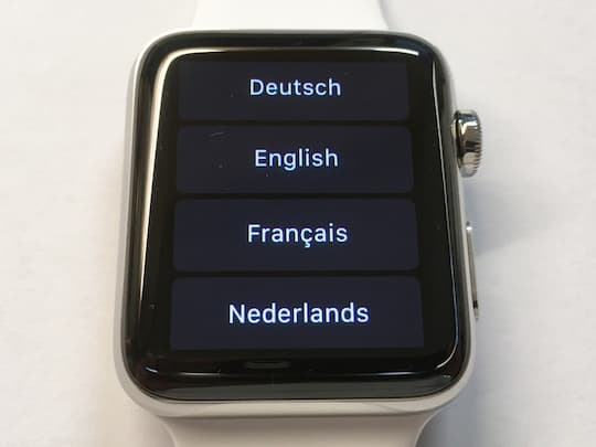 Ersteinrichtung der neuen Apple Watch