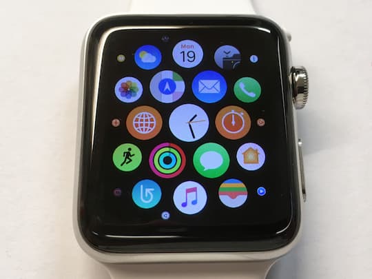 Alle Apps im Men der Apple Watch Series 2