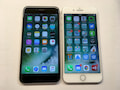 iPhone 6S Plus und iPhone 7 Plus nebeneinander