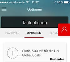 500-MB-Aktion von Vodafone