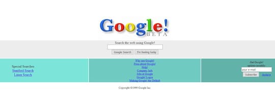 Google: Die Suchmaschine 1999