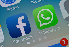 Die Datenweitergabe von Facebook an WhatsApp wurde untersagt.