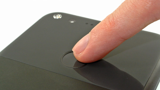 Fingerabdrucksensor des Google Pixel XL