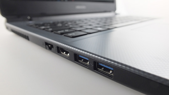 Medion-Laptop verfgt ber zwei USB-3.0-Ports