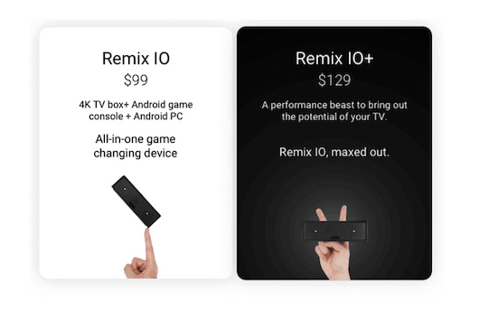 Remix IO: Box ist nun in zwei Varianten erhltlich