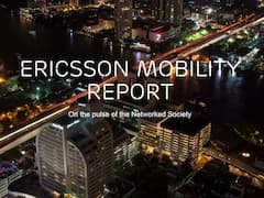 Prognosen zur Mobilfunk-Nutzung von Ericsson