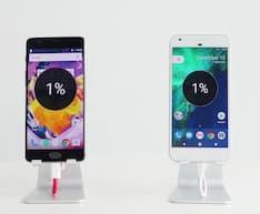 Schnellladeduell: OnePlus 3T gegen Google Pixel XL