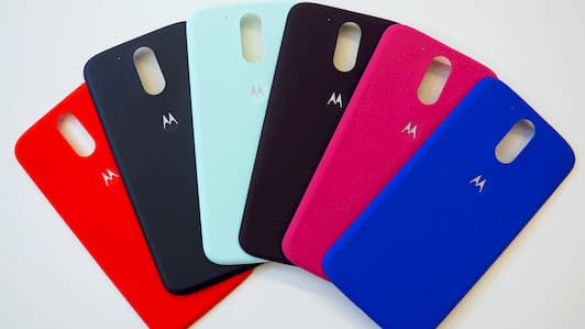 Lenovo Moto G4: Back-Cover in verschiedenen Farben sind separat erhltlich