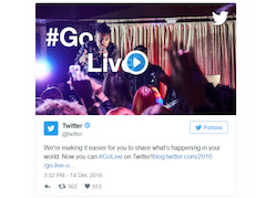 Twitter bringt Live-Streaming fr die Smartphone-Apps