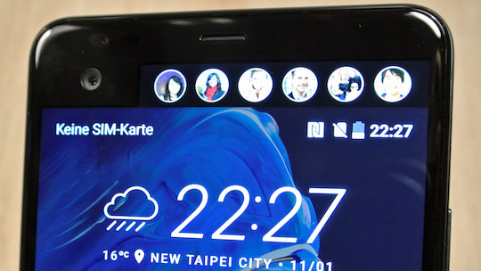 Zweites 2-Zoll-Display beim HTC U Ultra mit zustzlichen Infos