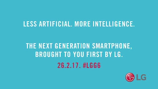 Teaser zum LG G6
