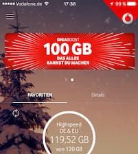 Neue Details zu Vodafone GigaBoost