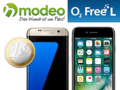 Modeo-Aktion mit iPhone 7 und Samsung Galaxy S7 Edge