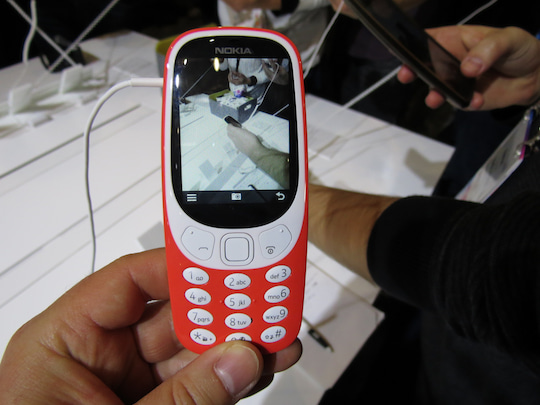 Das neue Nokia 3310 kann auch fotografieren