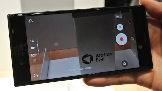 Motion-Eye-Funktion mit dem Sony Xperia XZs
