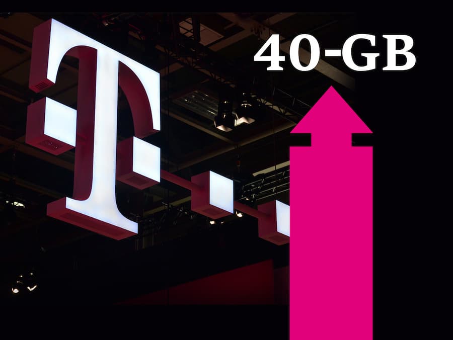 Telekom: Ab sofort bis zu 40 GB Datenvolumen in LTE-Tarifen - teltarif ...