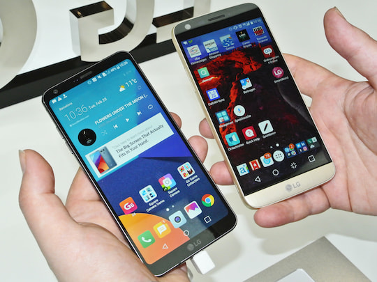 Displays beim LG G6 und 5G im Vergleich