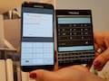 Secusmart mit der Secusuite auf dem Galaxy S7 (links) und dem Blackberry 10
