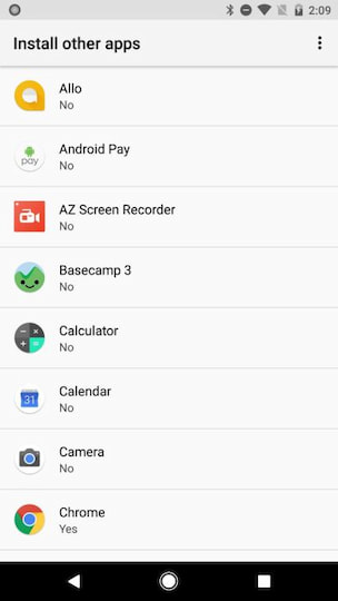 Android O fhrt "Sichere Quellen" ein