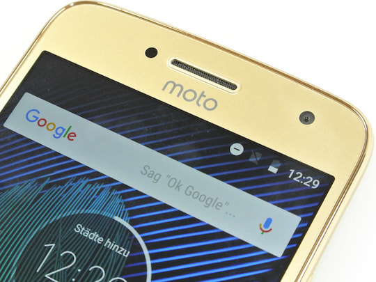Moto G5 Plus mit reinem Android