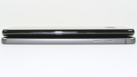 Samsung Galaxy S8 und LG G6 im Design-Vergleich