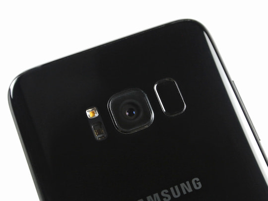 Die Kamera des Galaxy S8.