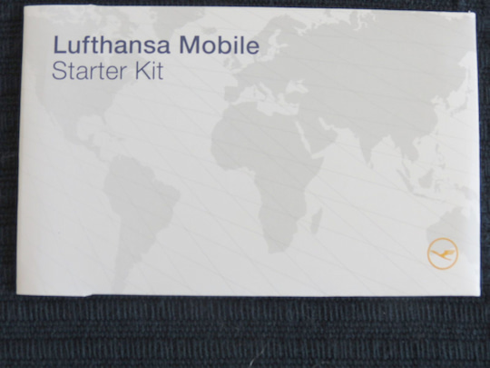 Das Starterkit von Lufthansa Mobile