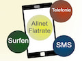 Prepaid-Allnet-Flat bei Telekom, Vodafone und o2